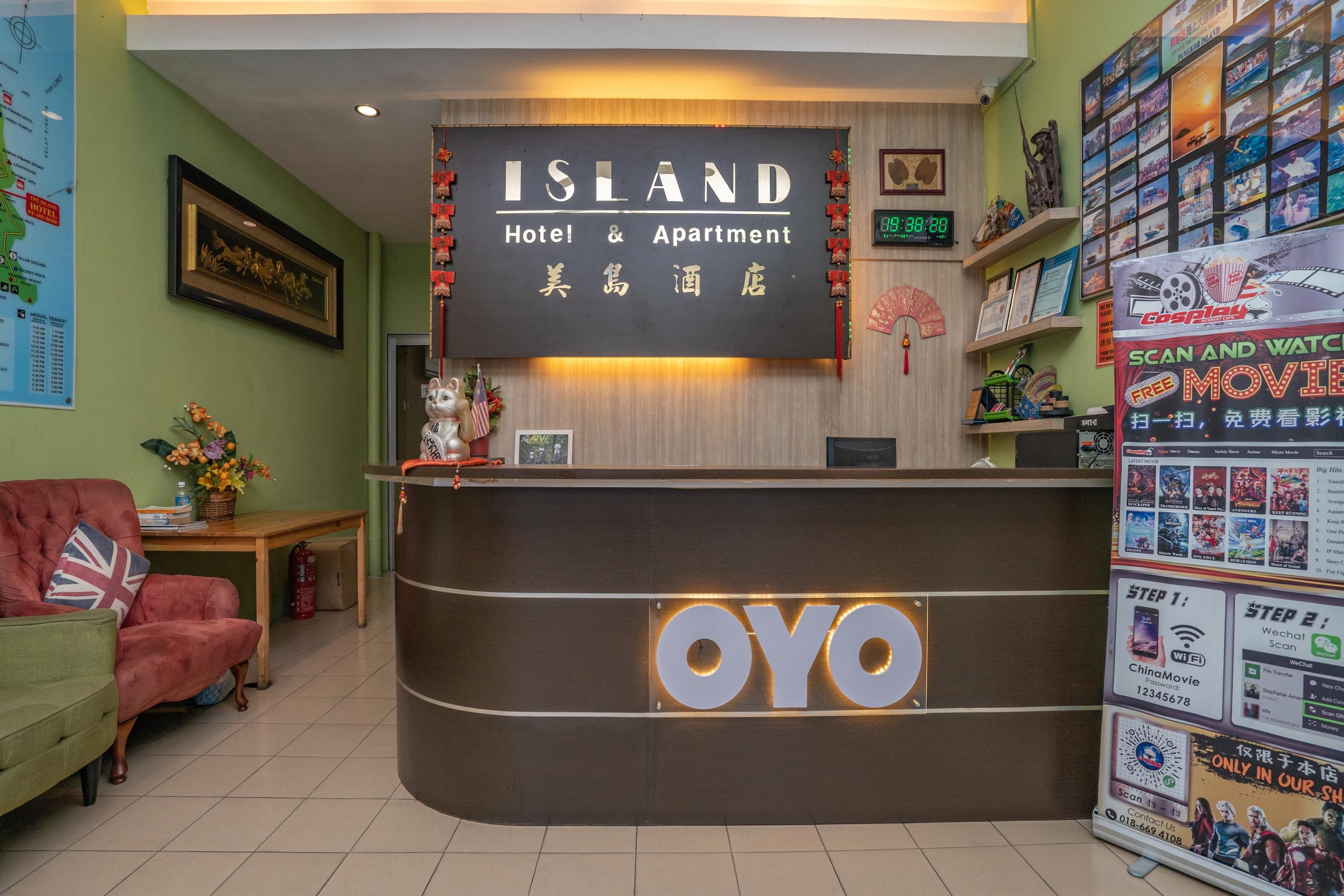 Kampong Pasir Bogak Oyo 44078 The Island Hotel מראה חיצוני תמונה