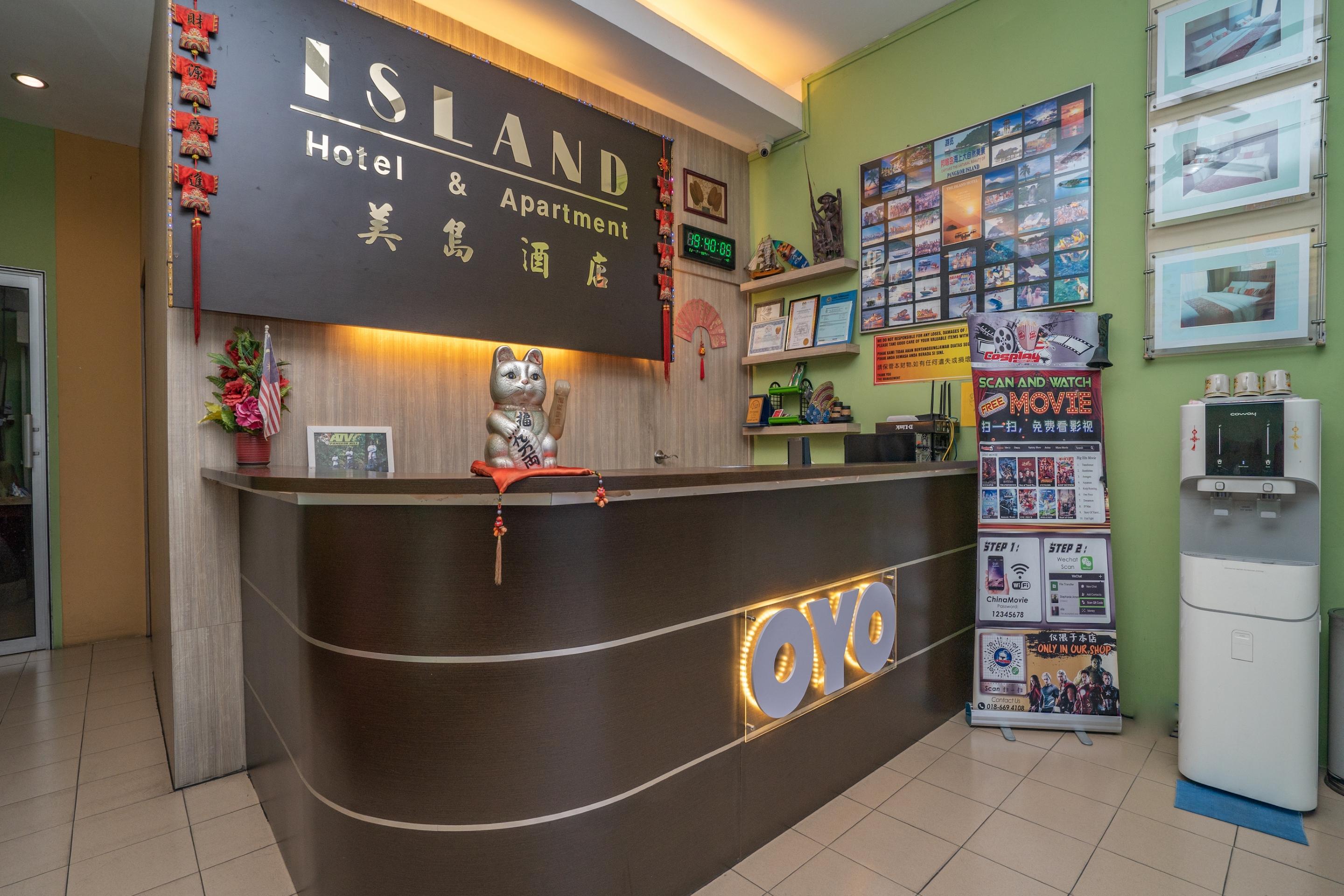 Kampong Pasir Bogak Oyo 44078 The Island Hotel מראה חיצוני תמונה